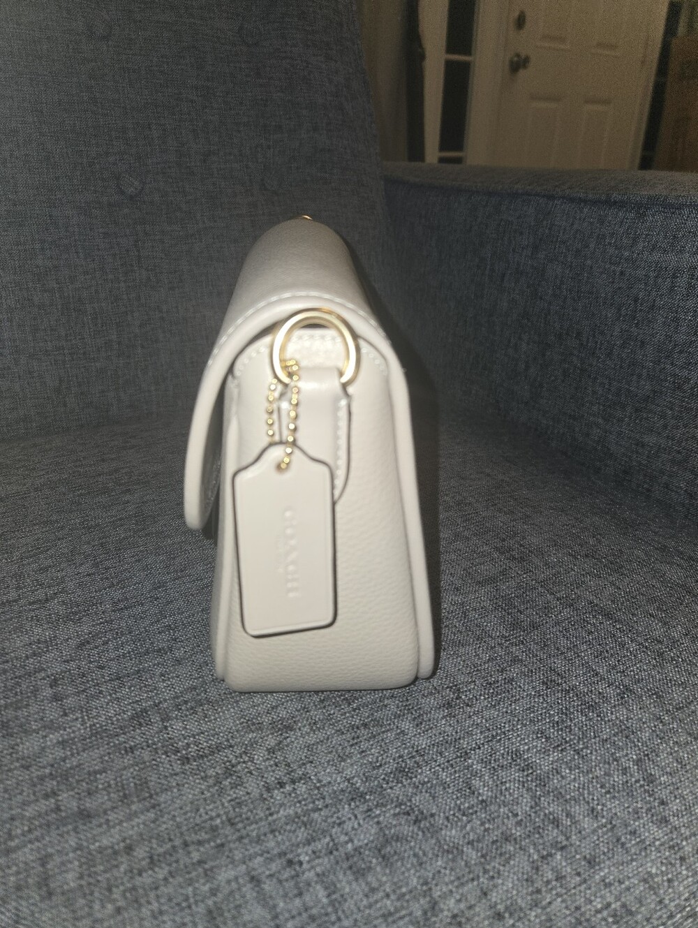 Coach Hadley Shoulder Bag- Gray - Picture 5 of 10